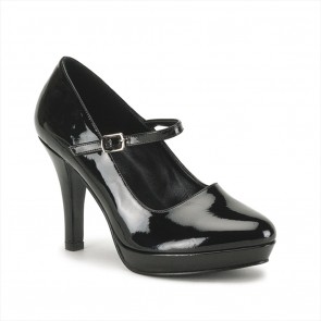 Funtasma CONT50X/B 4" Gangster Mary Jane Shoe, Retro, Rock-A-Billy, Wide